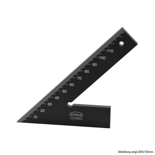 STEINLE 6318 Alu Aluminium Spitz Winkel Spitzwinkel 45° 120 x 80 mm