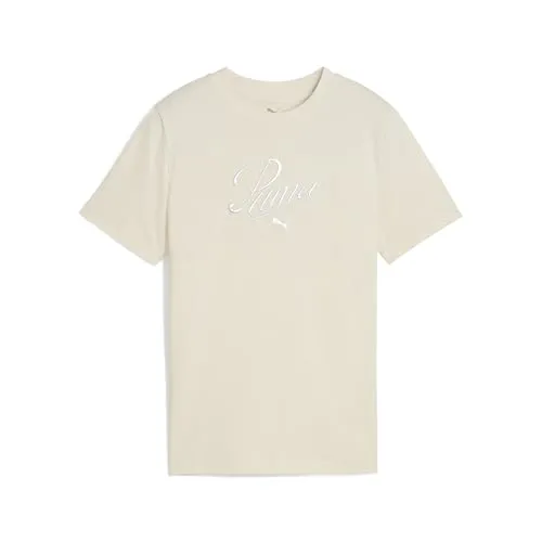 Puma Girl's ESS Script Tee G Tees (1er Pack)