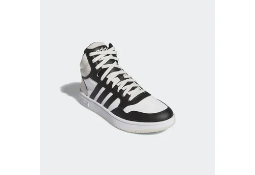 adidas HOOPS 3.0 MID LIFESTYLE Sneaker - Sneaker in Cloud White mit knöchelhohem Design für sportlichen Style und optimalen Tragekomfort, ideal für Freizeit und Basketball.