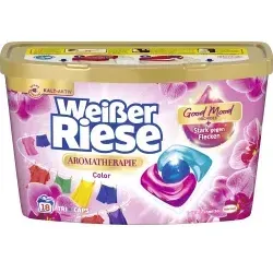 Weißer Riese Color Trio-Caps Aromatherapie Orchidee W18CT , 1 Box = 18 Caps, für ca. 18 Waschladungen