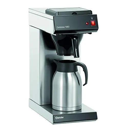 Bartscher Kaffeemaschine Contessa 1002 Korbfilter - 190155 - Kaffeemaschinen mit Korbfilter für perfekten Kaffeegenuss, ideal für Gastronomie und Büros.