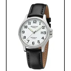 Regent Quarzuhr F1432 - 19154410: Elegante Armbanduhr für Herren und Damen - Armbanduhren mit Saphirglas und Lederarmband, vereinen klassische Eleganz mit modernem Design. Ideal für jeden Anlass, bietet sie Stil und Zuverlässigkeit.