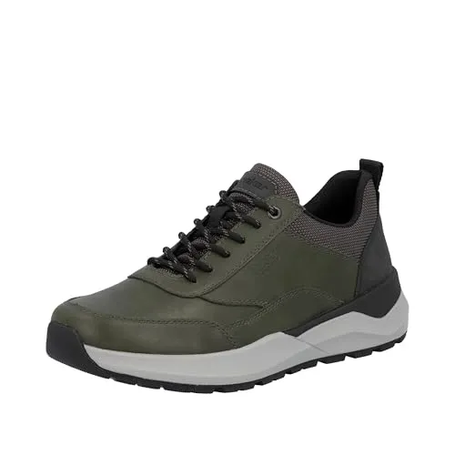 Rieker 06000-54 Schnürhalbschuh Herren - Gr. 45 in Grün - Herren-Schnürhalbschuhe mit pflegeleichter Oberfläche und flexibler, griffiger Laufsohle für optimalen Komfort und sportliche Optik.