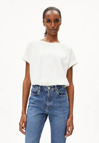 Produktbild ARMEDANGELS Damen T-Shirt IDAARA Loose Fit White