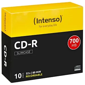 Intenso CD-R 700 MB, 10 St.
