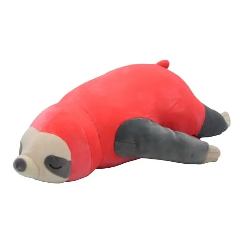 UNUS HOME Seitenschläferkissen Faultier - Pinkes Nackenkissen 30 cm - Kopfkissen für Seitenschläfer, extrem weiches Design und ideal für Reisen oder als dekoratives Element im Raum.