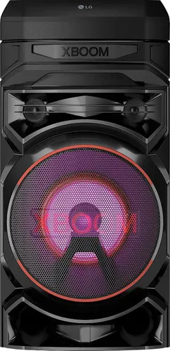 LG XBOOM RNC5 - 2-Wege-Soundsystem mit 3 Lautsprechern - Tragbare Lautsprecher & Audio-Docks mit sattem Bass, DJ- und Karaoke-Funktionen sowie beeindruckenden Beleuchtungsoptionen für unvergessliche Partys.