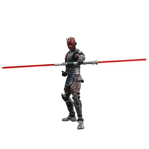 Star Wars The Black Series Darth Maul Action-Figur - Actionfigur für Kinder ab 4 Jahren, 15 cm groß, mit beeindruckendem Doppelklingen-Lichtschwert und beweglichen Teilen für realistische Nachstellungen aus The Clone Wars.