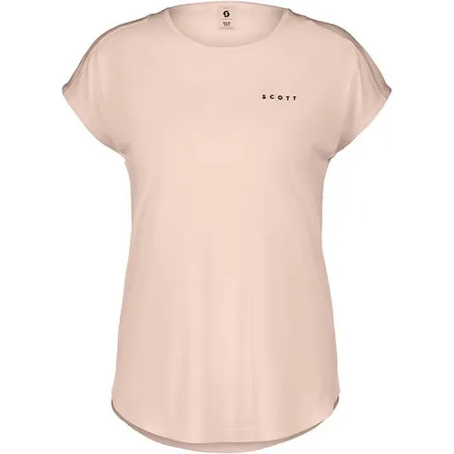 Scott Defined S/S Damen T-Shirt - Pink/Rosa - Größe S - Stylisches Damen T-Shirt aus atmungsaktivem Material, ideal für sportliche Aktivitäten und den Alltag.
