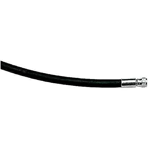 Best divers Schneebesen Standard/Gummi, Manometer 60 cm, 7/16 F, 7/16 M, schwarz