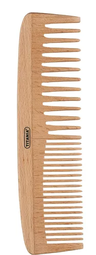 Kamm / Haarkamm aus Buchenholz von Titania
