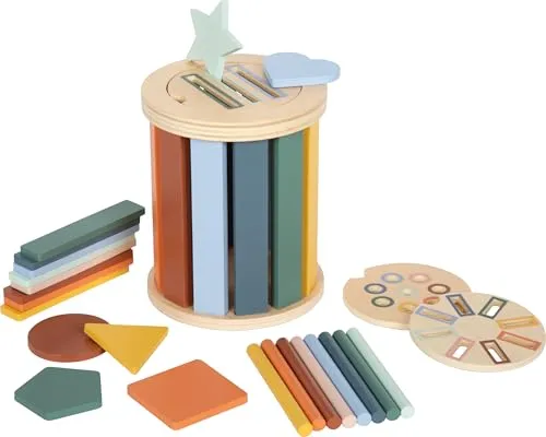 small foot Montessori Sortierspiel mit Trommel 302717