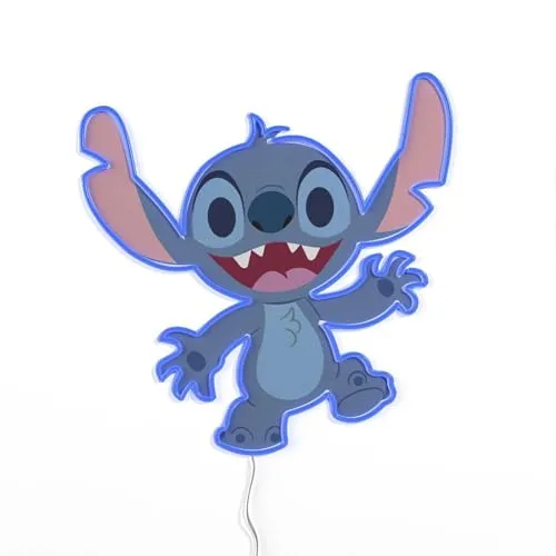 Yellowpop Disney Stitch Body LED-Lampe in blau von YELLOWPOP