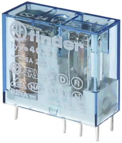 Finder 40.52.9.024.5001 Printrelais 24 V/DC 8A 2 Wechsler 1St.
