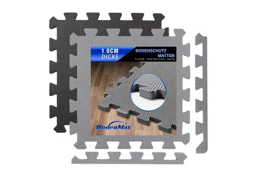 BodenMax Bodenturnmatte - Sportmatte aus hygienischem und pflegeleichtem EVA, ideal für Innenbereiche wie Turnhallen, Kinderzimmer oder Schwimmbäder. Perfekt für sicheres Spielen und Trainieren!