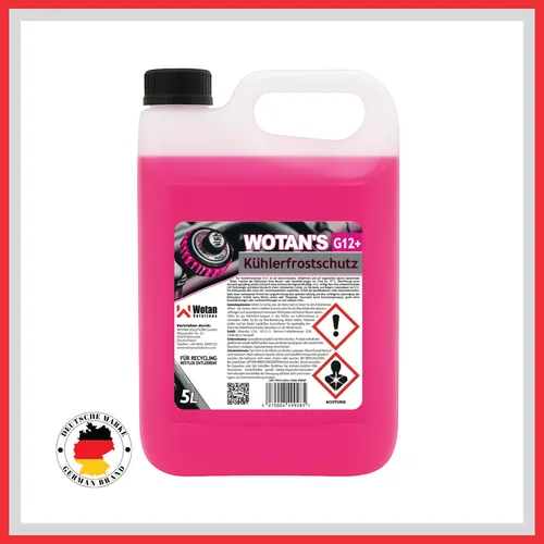 KühlerfrostschutzAF 12+ G12+ Rosa 5 L -37 °C