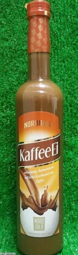  Nordgold Eierlikör KAFFEE EI ,Likörspezialität  leckere Ostprodukte 13€l