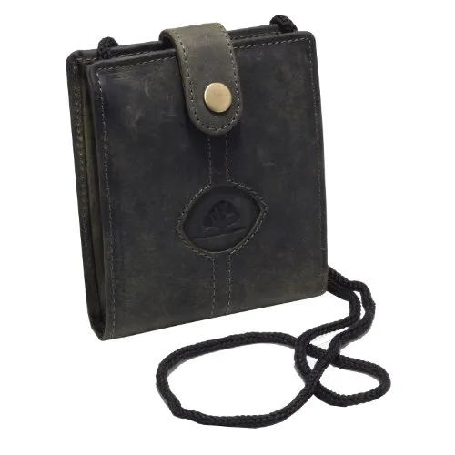 Greenburry Vintage Brustbeutel Leder 10,5 cm