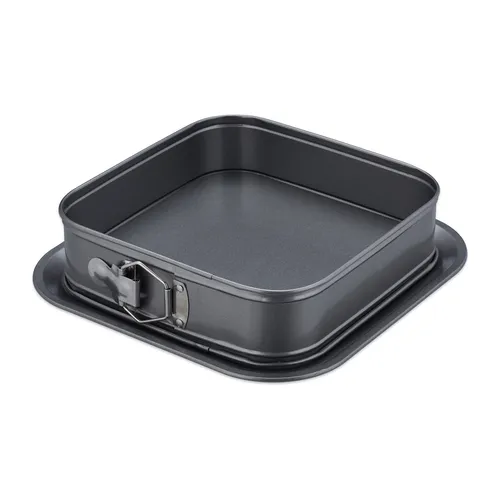 Springform Kuchenbackform Kastenform 380 g anthrazit Springform eckig 24 cm