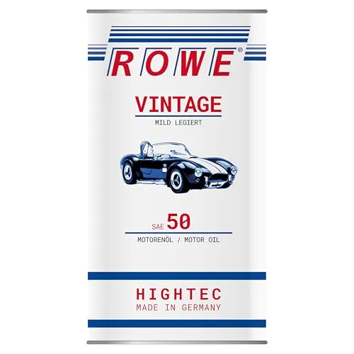 ROWE HIGHTEC VINTAGE SAE 50 MILD LEGIERT 5l Motoröl von Rowe