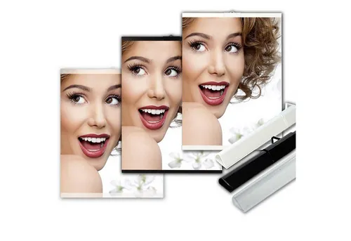 Bilderrahmen Neumann Bilderleiste Posterschiene light, Plakatleiste inkl. Aufhängung, Klemmschiene