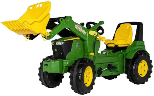 rolly toys Kindertraktor rollyFarmtrac Premium II John Deere 7310R - Tretfahrzeug für Kinder ab 3 Jahren, stabil und ideal für Outdoor-Abenteuer