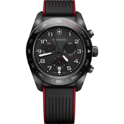 Victorinox Quarzuhr Swiss Army Chrono - Armbanduhren mit Tachymeter und 10 ATM Wasserdichtigkeit, ideal für Athleten und Abenteurer, mit 5-Jahres-Garantie von Victorinox.