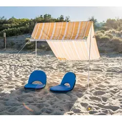 WESTMANN Sonnensegel für Strand & Outdoor | 148x220 cm Gelb