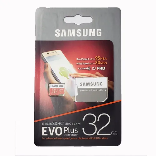 Samsung Evo Plus 32GB Micro SD Karte mit SD Adapter von Samsung