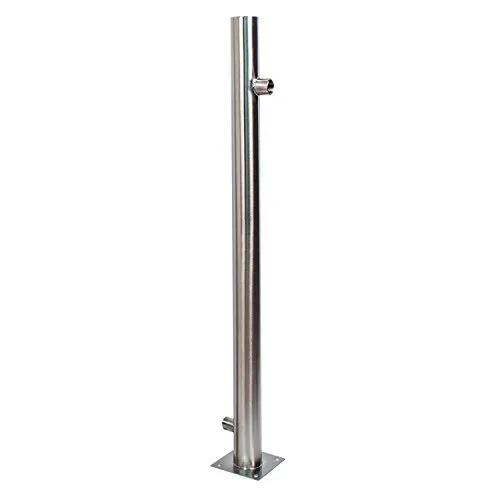 Köhko Wassersäule 650 mm aus Edelstahl V2A - Hochwertige Gartenzapfstelle aus rostfreiem Edelstahl, wasserdicht verschweißt und belastbar bis 4 bar – ideal für den Garten.