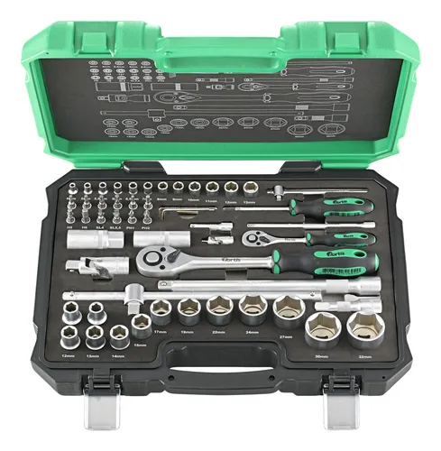 Fortis Steckschlüssel-Garnitur 1/4