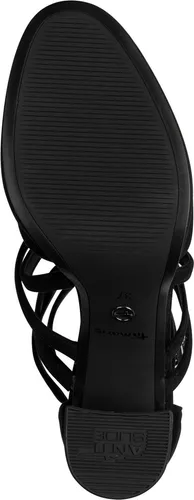 Tamaris Damen Pumps Blockabsatz schwarz 37 EU - Elegante Damen Pumps mit 9 cm Blockabsatz und Touchit-Funktion für optimalen Tragekomfort. Vegane Materialien vereinen Stil und Nachhaltigkeit. Ideal für jeden Anlass und leicht anzuziehen.