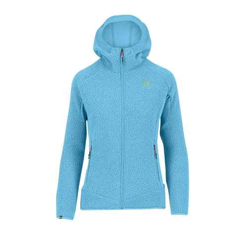 KARPOS 2501144-071 80'S Hoodie W Fleece Sweatshirt Damen Blue Atoll Größe M
