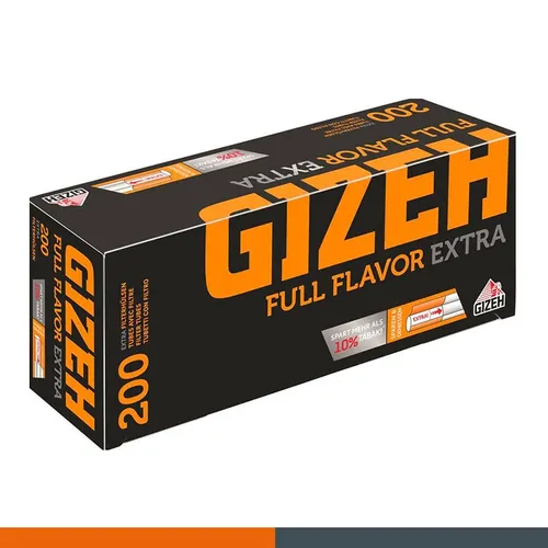 Gizeh Full Flavor Extra  Hülsen, Zigarettenhülsen von gizeh