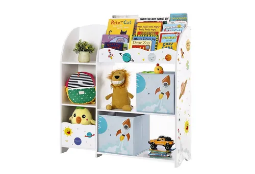 SONGMICS Bücherregal Spielzeugregal für Kinder von SONGMICS