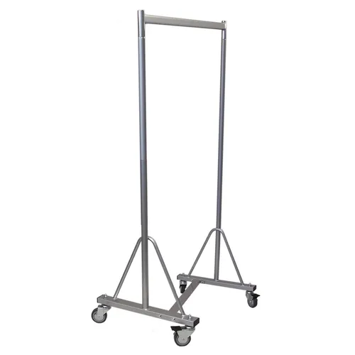 GERSO Stabiler Kleiderständer fahrbar 150cm - Drohnen-Zubehör: Hochstabiler Kleiderständer mit 150 kg Tragkraft und drehbaren Lenkrollen für müheloses Bewegen, ideal für professionelle Einsätze.