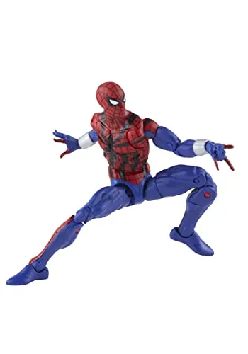 Marvel Legends Series Spider-Man 15 cm große Spider-Man: Ben Reilly Action-Figur, enthält 5 Accessories: 4 austauschbare Hände, 1 Web-Effekt
