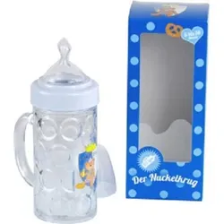 Paul der Bär Nuckelkrug Bären-Bräu blau