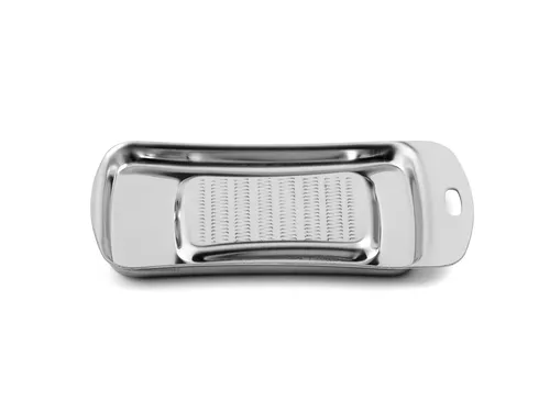 Ingwerreibe von Weis - Flache Reibe für Ingwer, aus hochwertigem Edelstahl, mit feiner Klinge für müheloses Reiben und intensiven Geschmack.