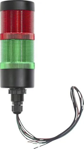 TRU COMPONENTS Signalsäule TC-12835336 TC-HBJD-55A-D/2/RG/24V/IP65 LED Rot, Grün - Signalsäulen für klare Signalisierung, wetterfest nach IP65 und ideal für den Innen- und Außenbereich.