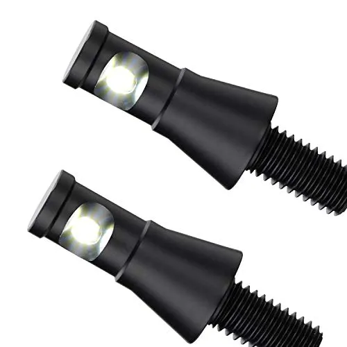 Germany Motorsports LED Mini Micro Kennzeichen Nummernschild Beleuchtung Leuchte Lampe e-geprüft für Motorrad, Roller, Quad (X9)