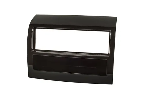 tomzz Audio Radioblende 1-DIN für Fiat Ducato & Peugeot Boxer - Radioblende für den einfachen Austausch von OEM Radios in Fiat Ducato, Peugeot Boxer und Citroen Jumper, in elegantem pianoblack für eine nahtlose Integration.