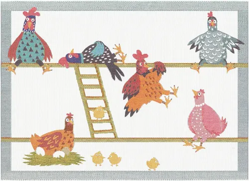 Ekelund Tischsets (2x Set) Hönshus 35x48 cm von Ekelund