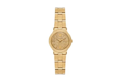 MICHAEL KORS BILLIE MK7554 Quarzuhr - Elegante Damenuhr mit goldfarbenem Edelstahlarmband, wasserdicht bis 5 bar und stilvollem analogen Zifferblatt – perfekt für jeden Anlass.