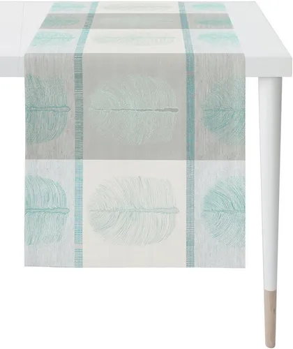 APELT Tischläufer Vito, LOFT STYLE (1-tlg), Jacquardgewebe in blau von APELT