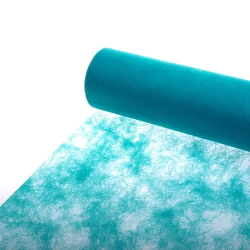 Sizocloud® Tischläufer Tischband (Türkis, 30 cm breit) in türkis von DEKO AS