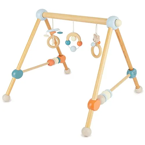 Bieco Spieltrapez | Spielbogen aus Holz für Babys von Bieco