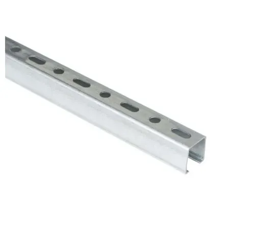 Fixotec Armaturen-Befestigungselement, 2 Stück - Montageschiene Profil 28/30 2.000mm Stärke 1,75mm verzinkt