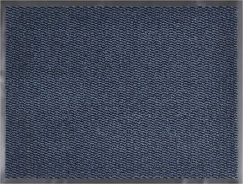 Andiamo Fußmatte Easy - Rutschhemmende Schmutzfangmatte für Innen & überdachten Außenbereich - Robuste Fußmatte in dunkelblau, Höhe 5 mm, ideal für Eingangsbereiche. Pflegeleicht, schmutzabweisend und auch für Saugroboter geeignet.