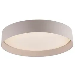 SCHÖNER WOHNEN-Kollektion LED-Deckenleuchte Tavoli – Stilvolle Beleuchtung in Beige Sand - Die LED-Deckenleuchte Tavoli aus der SCHÖNER WOHNEN-Kollektion kombiniert elegantes Design mit energieeffizienter Beleuchtung. Ideal für ein angenehmes Raumambiente. Durchmesser 39 cm, gefertigt aus robusten Materialien.